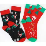 Emi Ross Pánské vánoční ponožky ECC-1982MC-2 Velikost: 43-47 | 2 páry