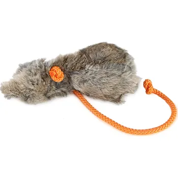 tréninková pomůcka pro psa Firedog Dummyball malý 150 g celokožešinový