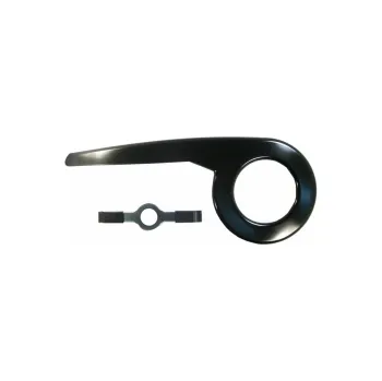 Klika na kolo Kryt převodníku PH + držák černá , 180 mm