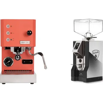 Kávovar Profitec GO, red + Eureka Mignon Specialita, NX black