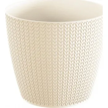 Květináč WHEATY KRÉM 19 cm