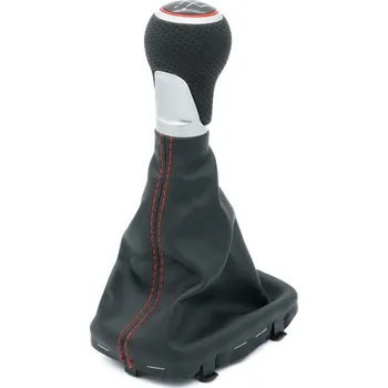 Řadicí páka s manžetou AUDI A3 (8L1) 5-rychl červená nit