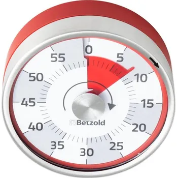 Automatický časovač s magnetem, červený