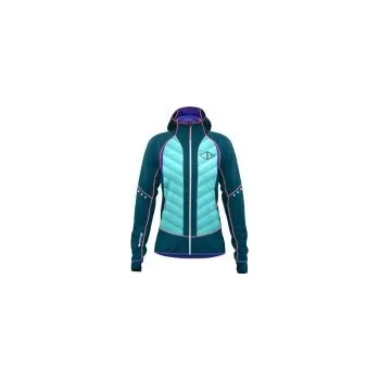 Crazy Idea Jacket Channel Woman frozen L; Modrá bunda + DÁREK DLE VÝBĚRU!