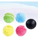 4L Míček pohyblivý 8 cm černý + 4…