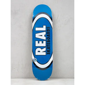 Skateboard Real Classic Oval (blue/black) 8.5