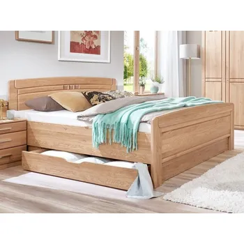 Postel Postel s úložným prostorem CORTINA180x200 cm dub masiv