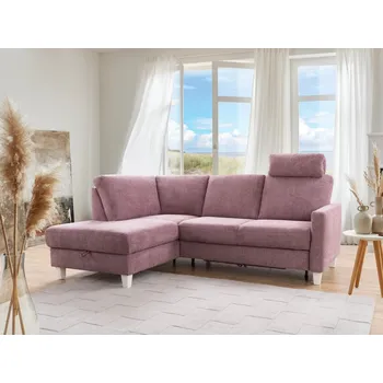 Sedací souprava Malá rohová rozkládací sedací souprava ve skandinávském stylu SUMMER 2 Levý roh