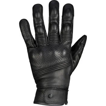 Moto rukavice IXS Klasické kožené rukavice iXS BELFAST 2.0 černé - S
