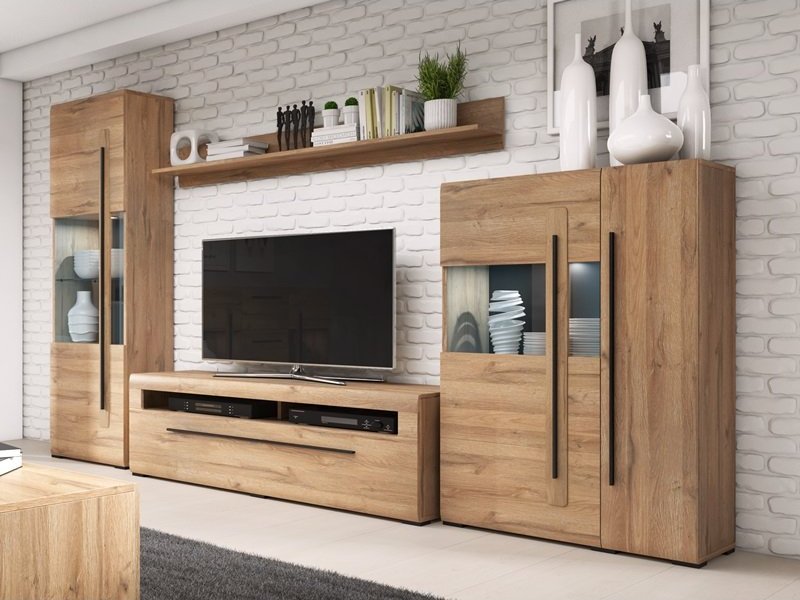 Obývací stěna TULSA dub Grandson