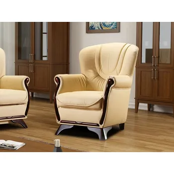 Křeslo Kožené křeslo FREDERIK