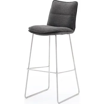 Barová židle Barová otočná židle HAMPTON 2 antracit