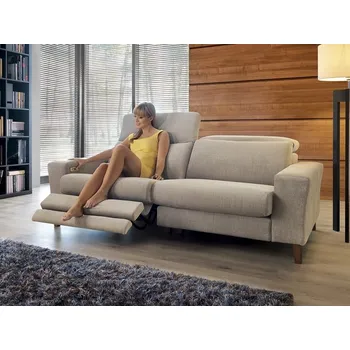 Pohovka Designová pohovka DIVERSO s funkcí relax