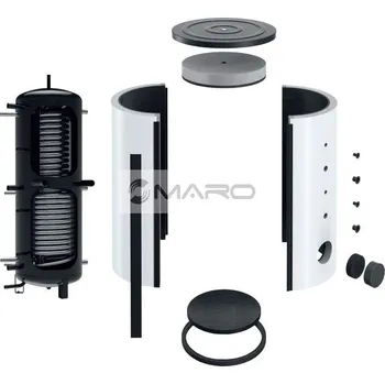 akumulační nádrž Dražice Nádrž akumulační s izolací NADO 750/25 v6, 772 l, 910 x 2030 mm, 1216803250