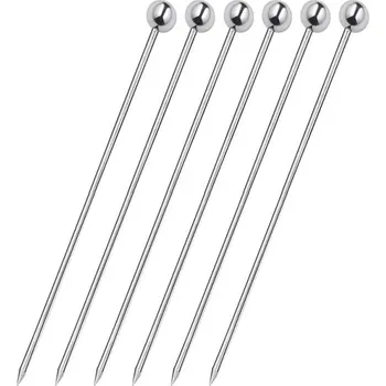 Set koktejlových napichovátek, nerezové - CILIO Solingen Sada nerezových napichovátek, 6 ks - CILIO Solingen