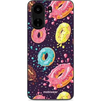 Pouzdro na mobilní telefon Lesklý kryt Mobiwear Glossy - Xiaomi Poco C65 - G046G - Donutky (Prémiové lesklé pouzdro, obal, kryt Mobiwear Glossy na mobil Xiaomi Poco C65 - G046G - Donutky, materiál Plast + TPU silikon - krytí po všech stranách, neošoupatelný potisk, tenké provedení,