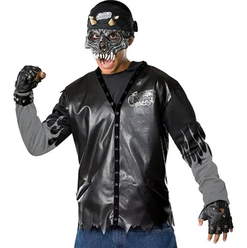 Karnevalová maska Polomaska s šátkem