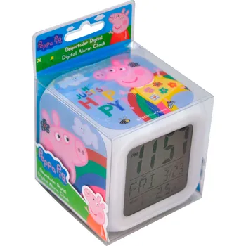 Budík Euroswan Dětský digitální budík Peppa Pig 