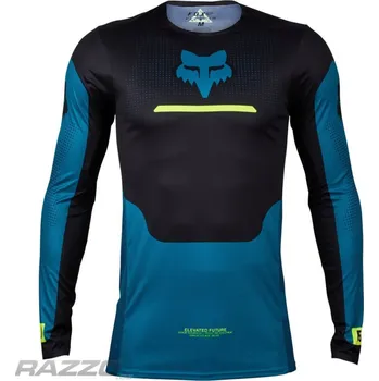 Moto dres Pánský MX dres FOX FlexAir Optical Jersey Maui Blue 2024 L