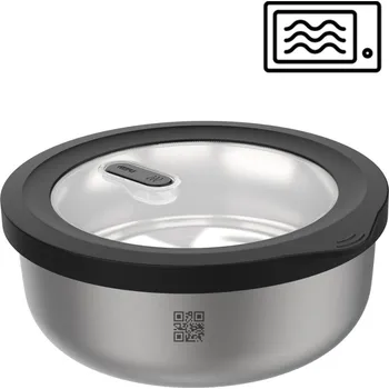 Dóza na potraviny Dóza na potraviny PROVIDO 2000ml, kontrola čerstvosti a zásoby přes apku - GEFU PROVIDO nádoba na potraviny, kulatá, 2000 ml (kontrola čerstvosti a zásoby přes aplikaci - GEFU