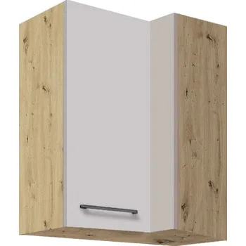 Kuchyňská skříňka AMANDA latte horní skříňka 45G rohová pravá