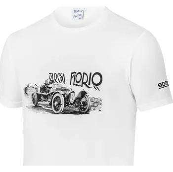 Sparco Tričko design Targa Florio Bílá XXL