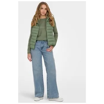 Dámská vesta ONLY Vesta New Tahoe Hood 15205760 Zelená Regular Fit XS