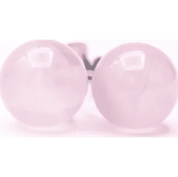 Náušnice Milujeme Kameny Růženín - náušnice Ø 6 mm 190727