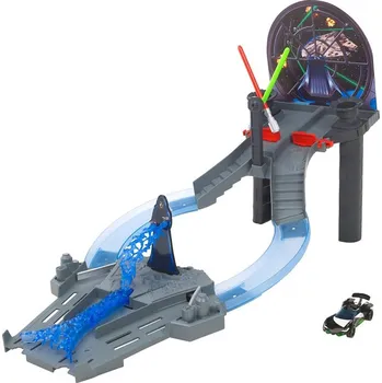 Hračka Mattel Hot Wheels Star Wars set auto s tratí