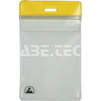 ESD ESD visačka na jmenovku, bez klipu, se zipem, 68x107mm, vertikál - 101006058