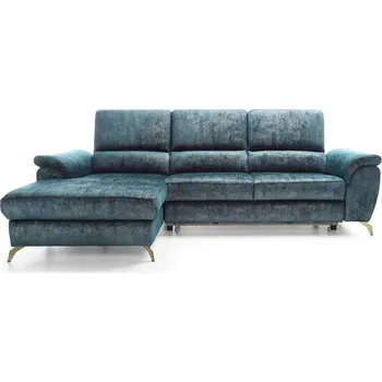 Sedací souprava Rozkl. rohová sedačka LOMAS Cloud 63 levá, nohy zlaté