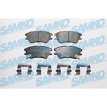 Brzdová destička Sada brzdových destiček, kotoučová brzda SAMKO 5SP1212