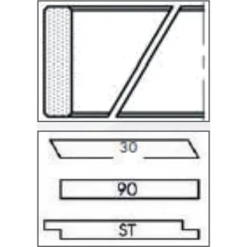 Lepicí páska Vodicí páska Rubena FB01 12x 11,9/ 1,5 PTFE