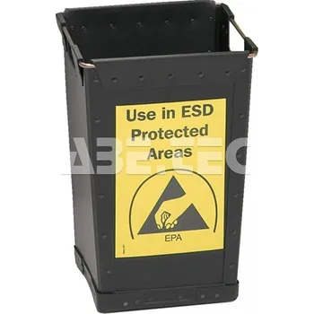 ESD ESD vodivý odpadkový koš, 25x25x40cm, 239210 - 101002323
