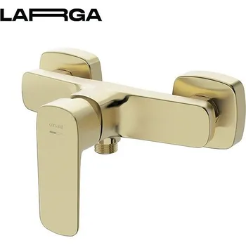 Vodovodní baterie Sprchová baterie Cersanit LARGA gold (S951-384) ROBUSTNÍ DESIGN S EFEKTNÍM RAMÍNKEM