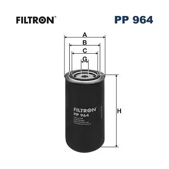 Filtr do auta Palivový filtr FILTRON PP 964