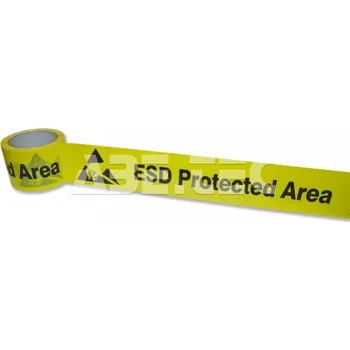 ESD Podlahová páska značící EPA prostor, 75mm x 33m, 210300 - 101005567