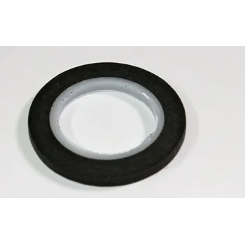 Lepicí páska Dekorační samolepící páska 3mm, černá