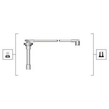 Zapalovací kabel Sada kabelů pro zapalování MAGNETI MARELLI 941319170099