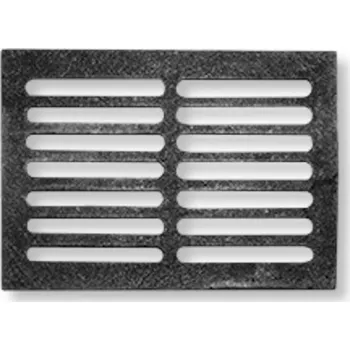 Rošt do krbu a kamen SCHOTT AG 150x215 mm litinový rošt malý