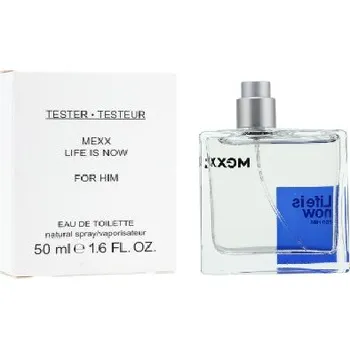Pánský parfém Mexx Life Is Now for Him Toaletní voda EDT - Tester, 50ml, pánske