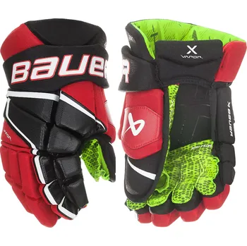 Chránič rukou Rukavice Bauer S22 VAPOR 3X Glove Junior Velikost: 11", tm.modro-žluté