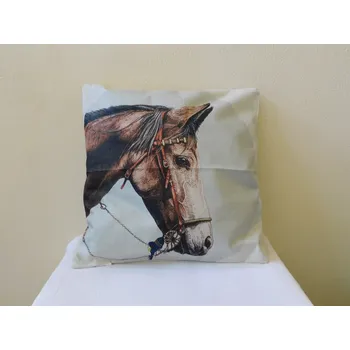 Povlak na polštářek POVLAK NA POLŠTÁŘ - HLAVA KONĚ
