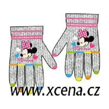 Čepice Sun City Minnie rukavice světle šedé