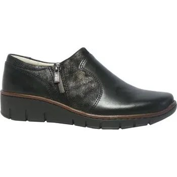 Dámské mokasíny Hilby 604 Gray Dámské polobotky černé