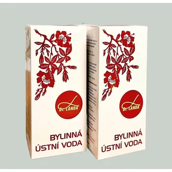 Ústní voda Dr. Landa Bylinná ústní voda 4 x 250 ml (Bylinná ústní voda)