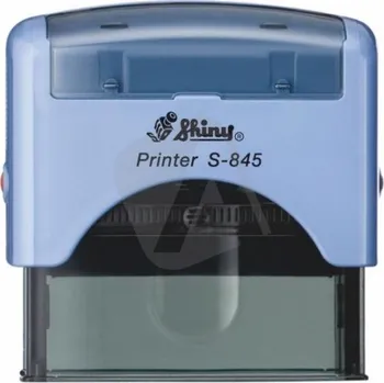 Razítko Shiny Razítko S-845 New Printer line, modrý strojek