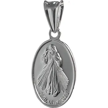 Přívěsek Argento 84860 Stříbrný přívěsek - Boží milosrdenství