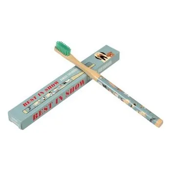 Nestandardní parfém Rex London bambusový zubní kartáček s motivem pejsků 1ks