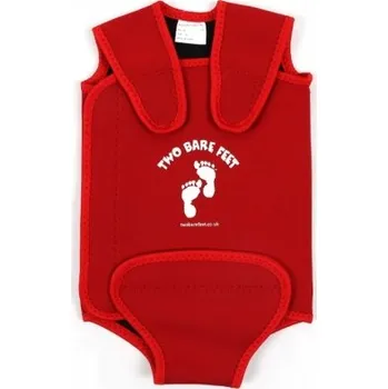 Neoprenový oblek Two Bare Feet kojenecký neopren Kombi červený, Velikosti L 18-24 měsíců